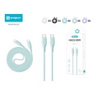 [SX-B123-CC] CABO DE DADOS E CARREGAMENTO USB-C/USB-C COLORIDO 3A [CAIXA COM 300 PEÇAS]