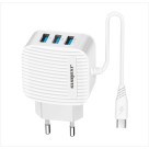 (SX-T9-V8 ) - Carregador De Parede + Cabo Micro Usb - [Caixa com 200 peças]